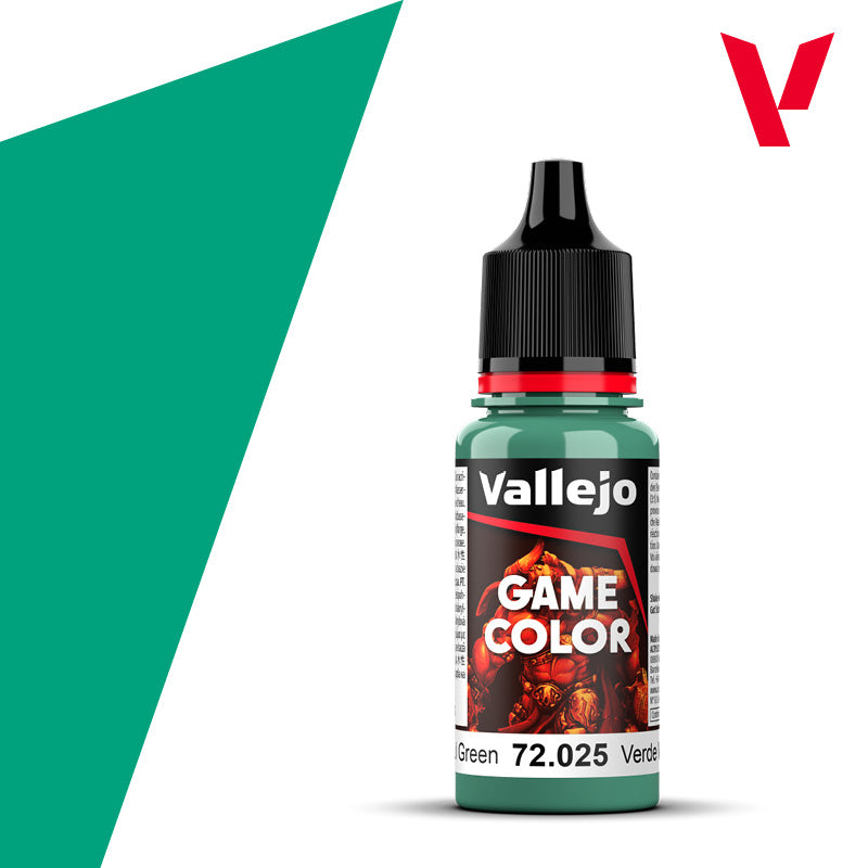 Vallejo Game Color 18ml - Foul Green Vallejo Game Color 18ml - Foul Green