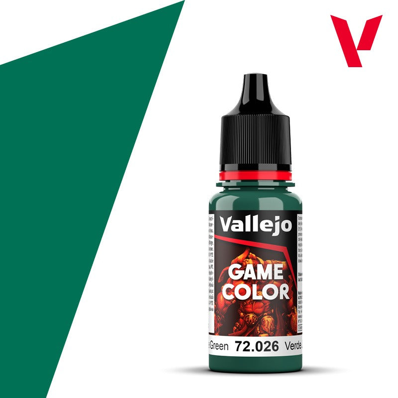 Color del juego Vallejo: Verde Jade