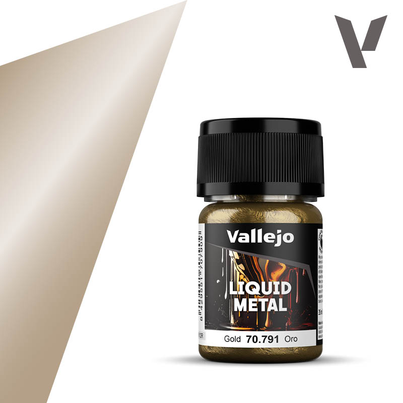 Vallejo Liquid Metal: Gold