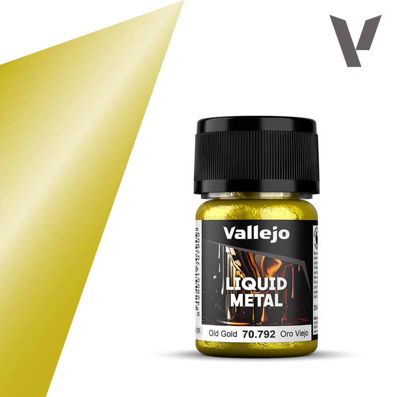 Vallejo Liquid Metal: Old Gold