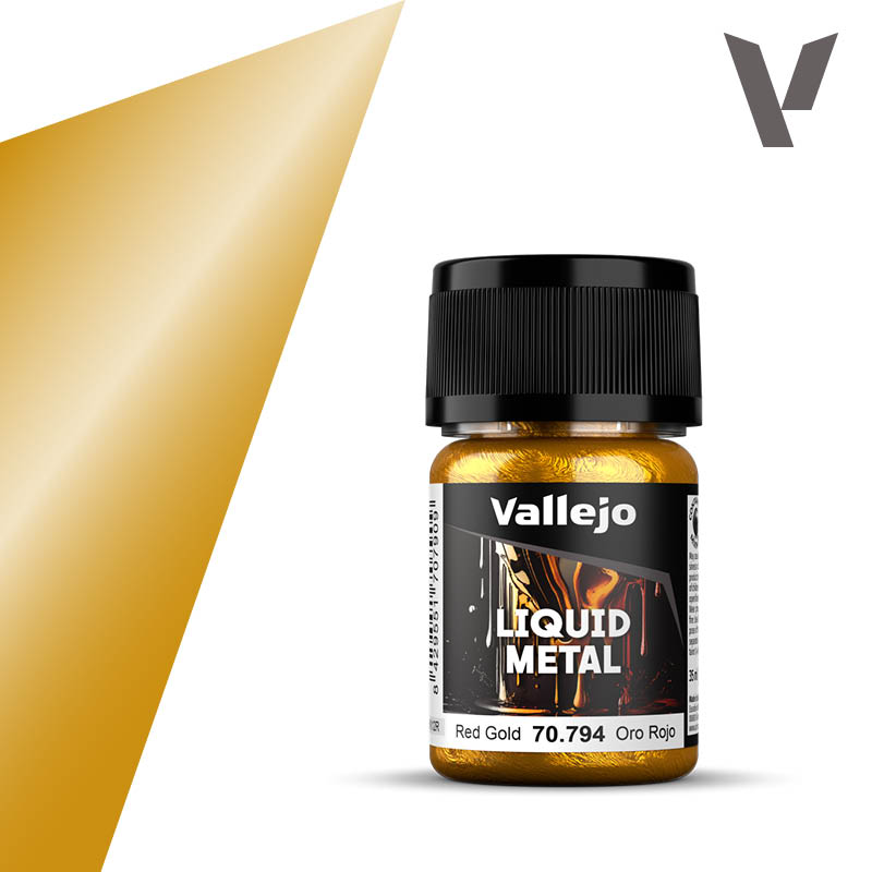 Vallejo Liquid Metal: Red Gold