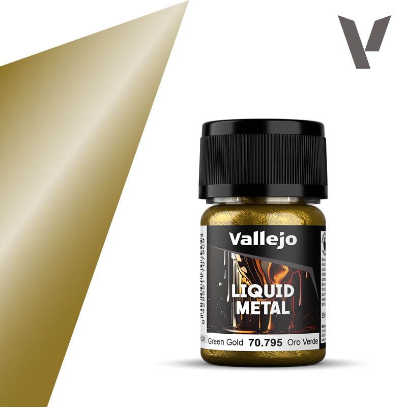 Vallejo Liquid Metal: Green Gold