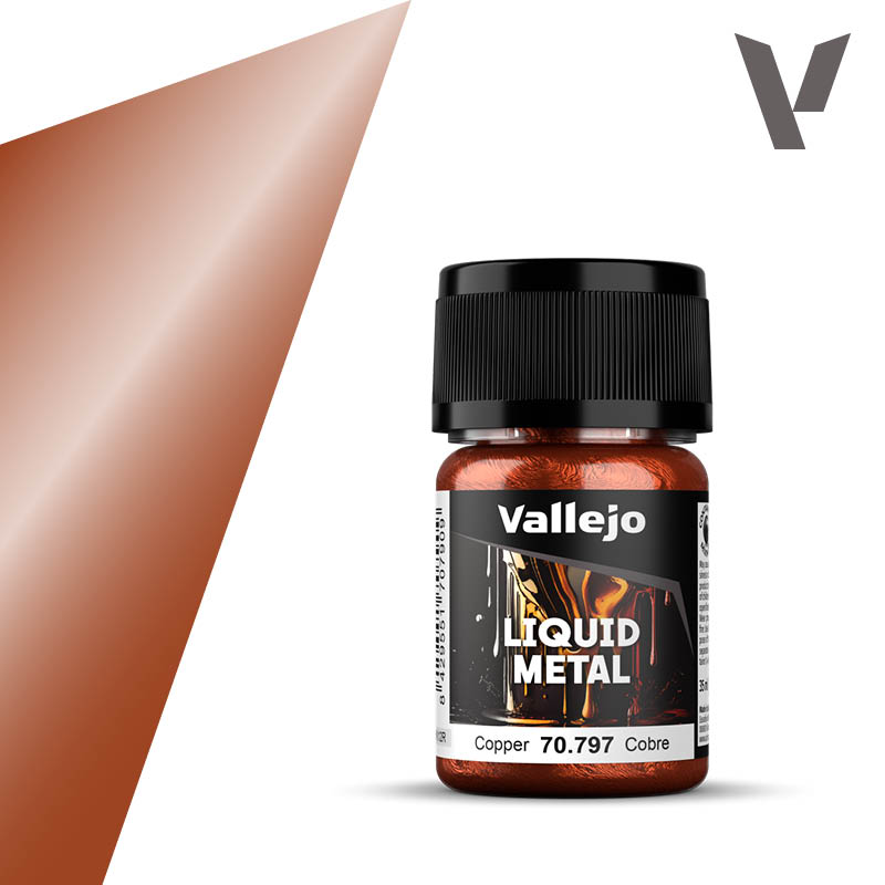 Vallejo Liquid Metal: Copper