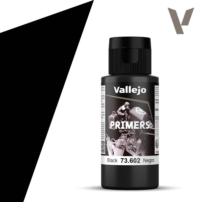 Vallejo Model Color: Negro Imprimación de Superficies 60ml