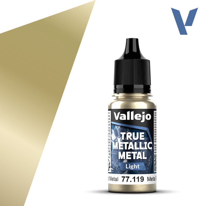 Vallejo True Metallic Metal: Aged Metal | Light