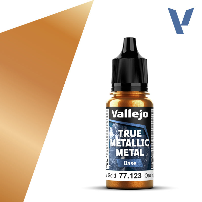Vallejo True Metallic Metal: Imperial Gold | Base
