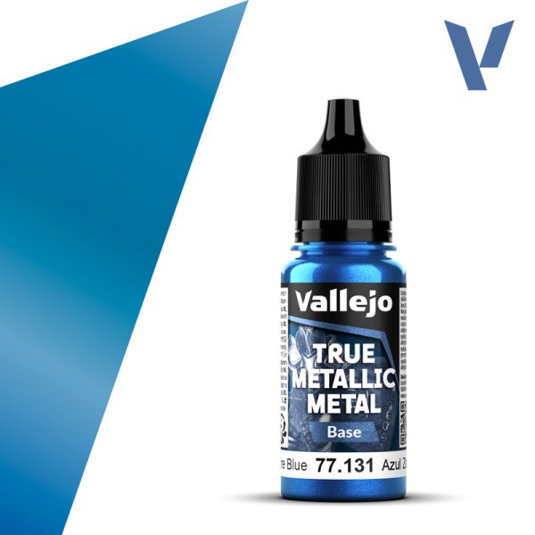 Vallejo True Metallic Metal: Sapphire Blue | Base