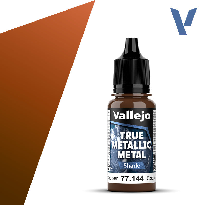 Vallejo True Metallic Metal: Ancient Copper | Shade