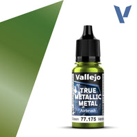 Vallejo True Metallic Metal: Amber Green | Airbrush