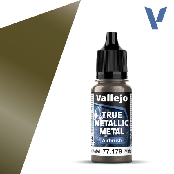 Vallejo True Metallic Metal: Aged Metal | Airbrush