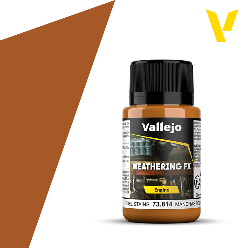 Vallejo Weathering FX: Fuel Stains