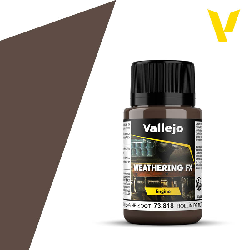 Vallejo Weathering FX: Brown Engine Soot