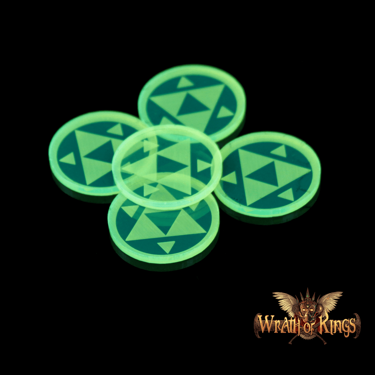 Wrath of Kings Faction Objective Markers