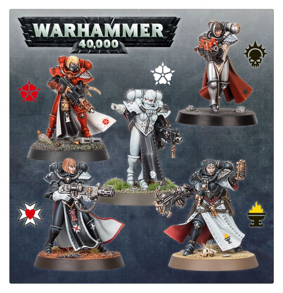 Adepta Sororitas Battle Sisters Squad Warsenal Adepta Sororitas Battle Sisters Squad Warsenal