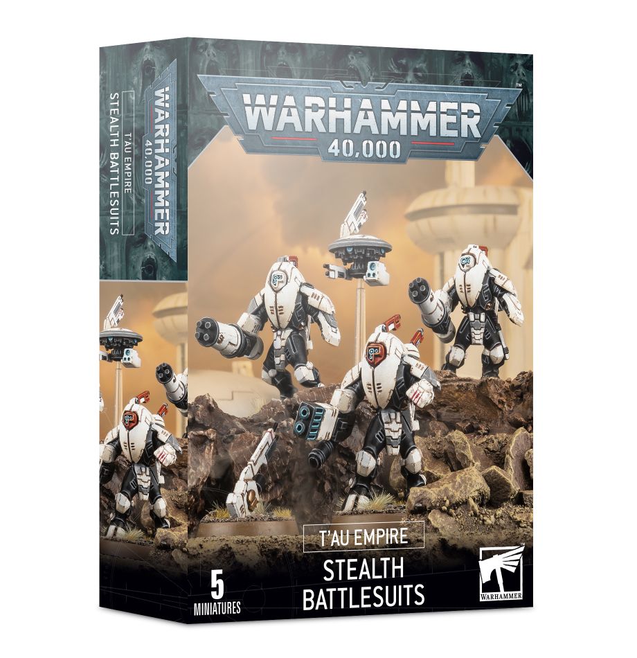 Warhammer 40K: Trajes de batalla sigilosos Tau Empire XV25