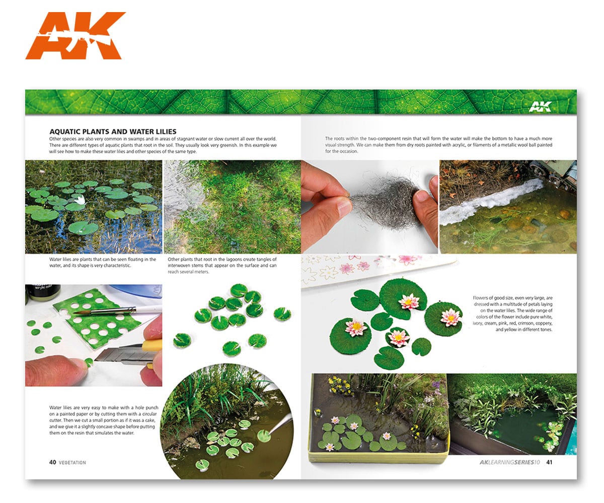 Dominar la vegetación en el modelado por AK interactivo.