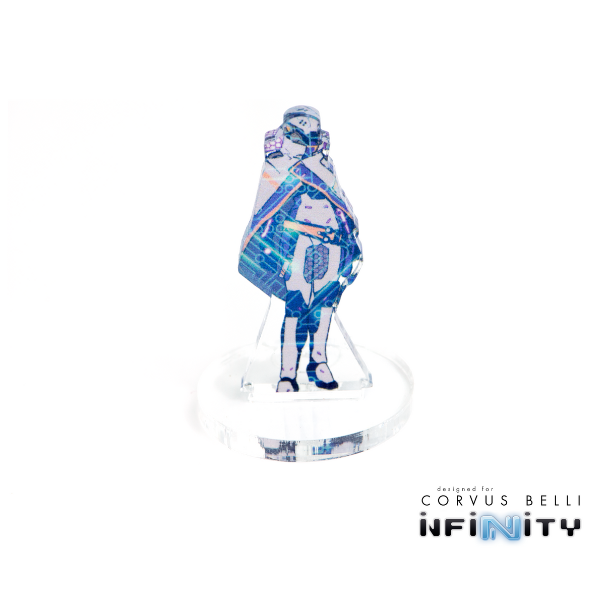Marcadores 3D Infinity: Apsara Cyberdancer (Cibermáscara de 25 mm)