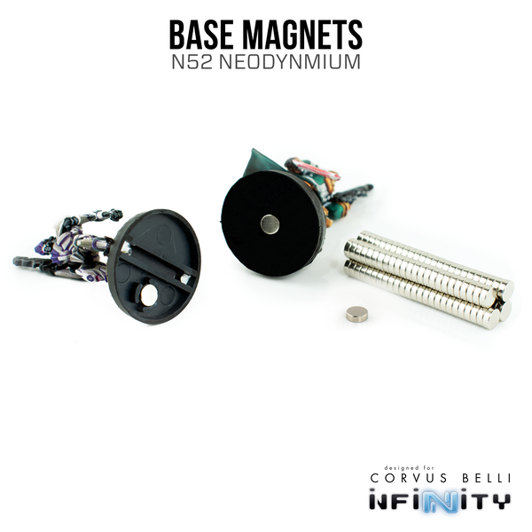 N52 3/16" Disc Magnets (For Bases)