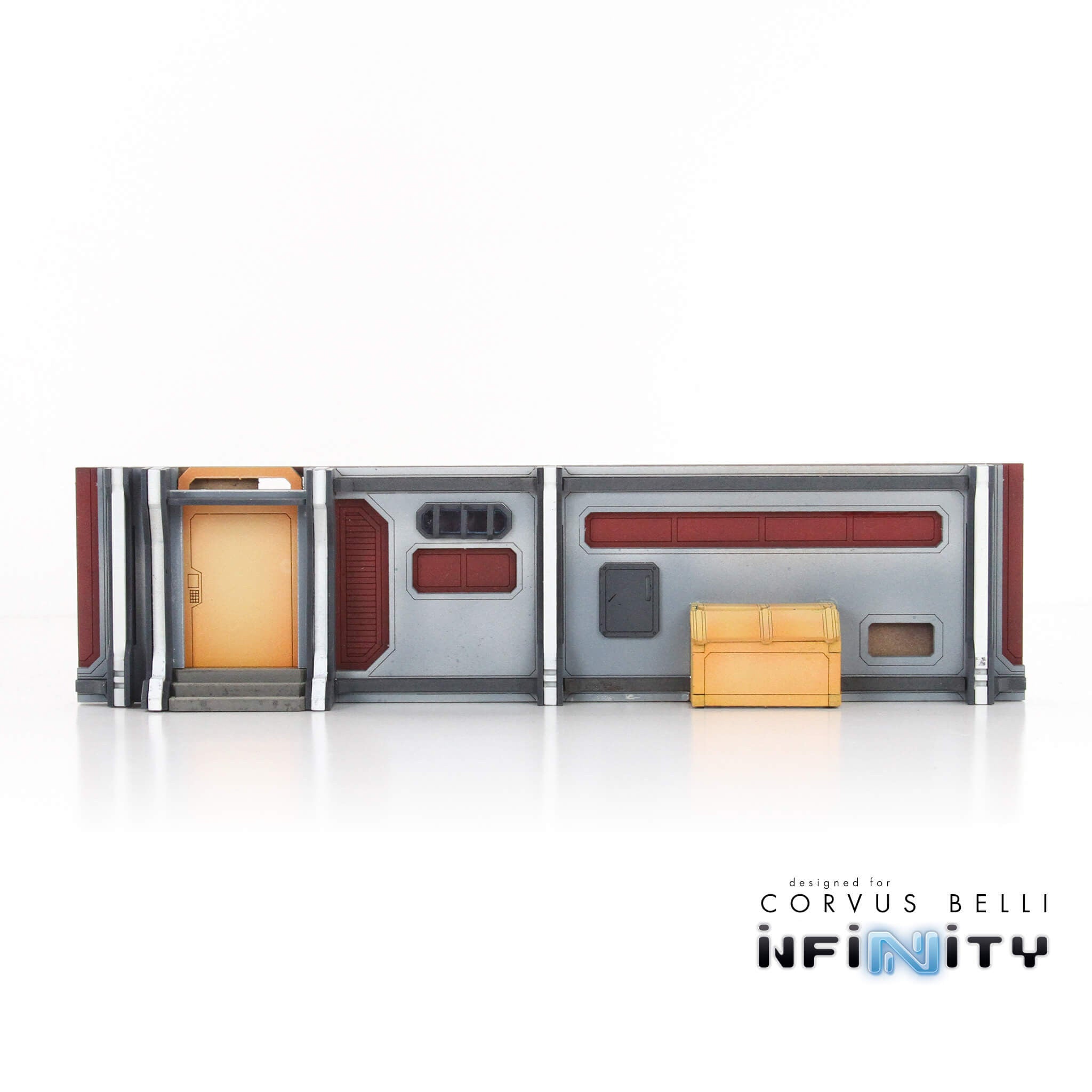 Infinity the Game terrain Beta Building Short Facades – Warsenal