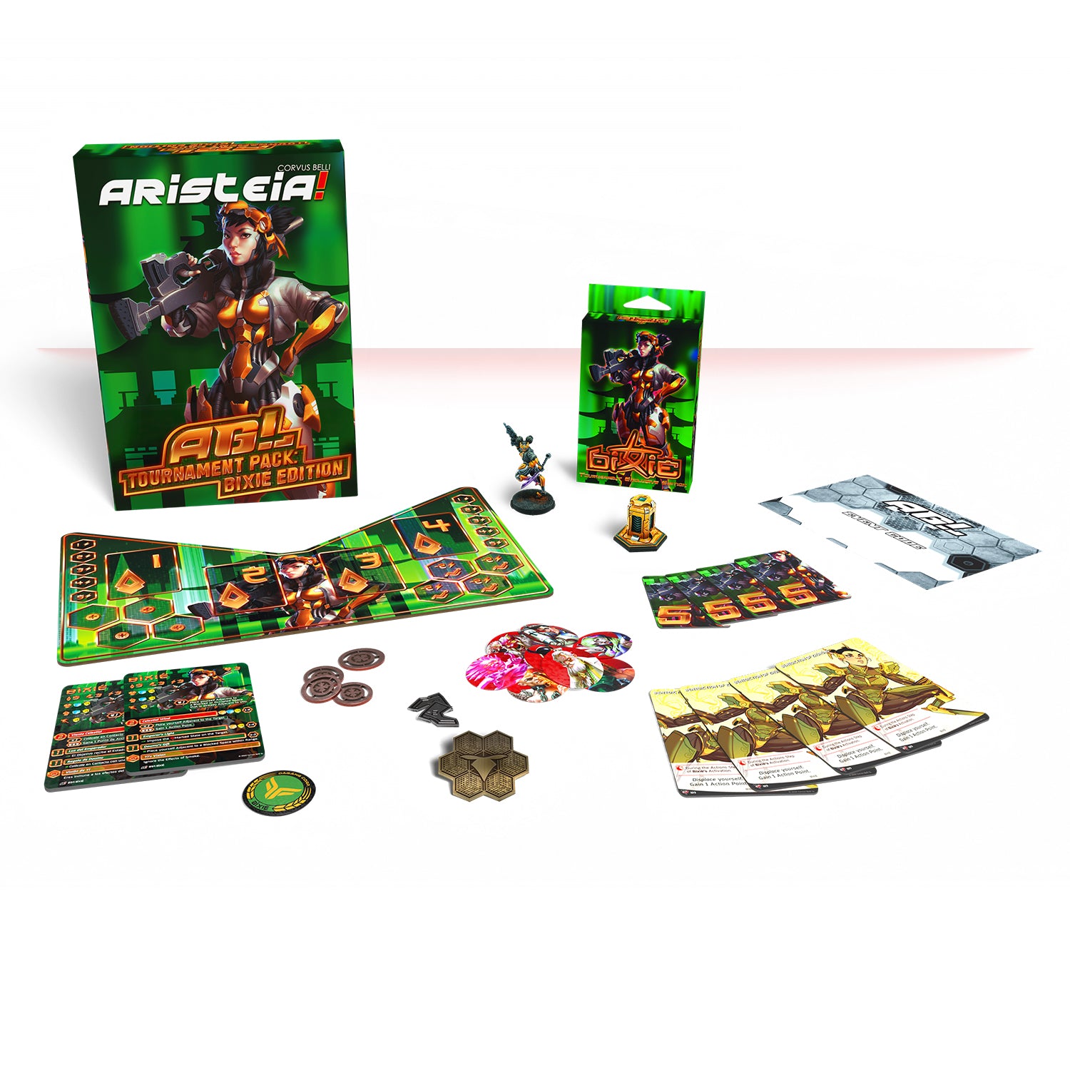 Infinity the Game Corvus Belli AGL Tournament Pack Bixie Edition