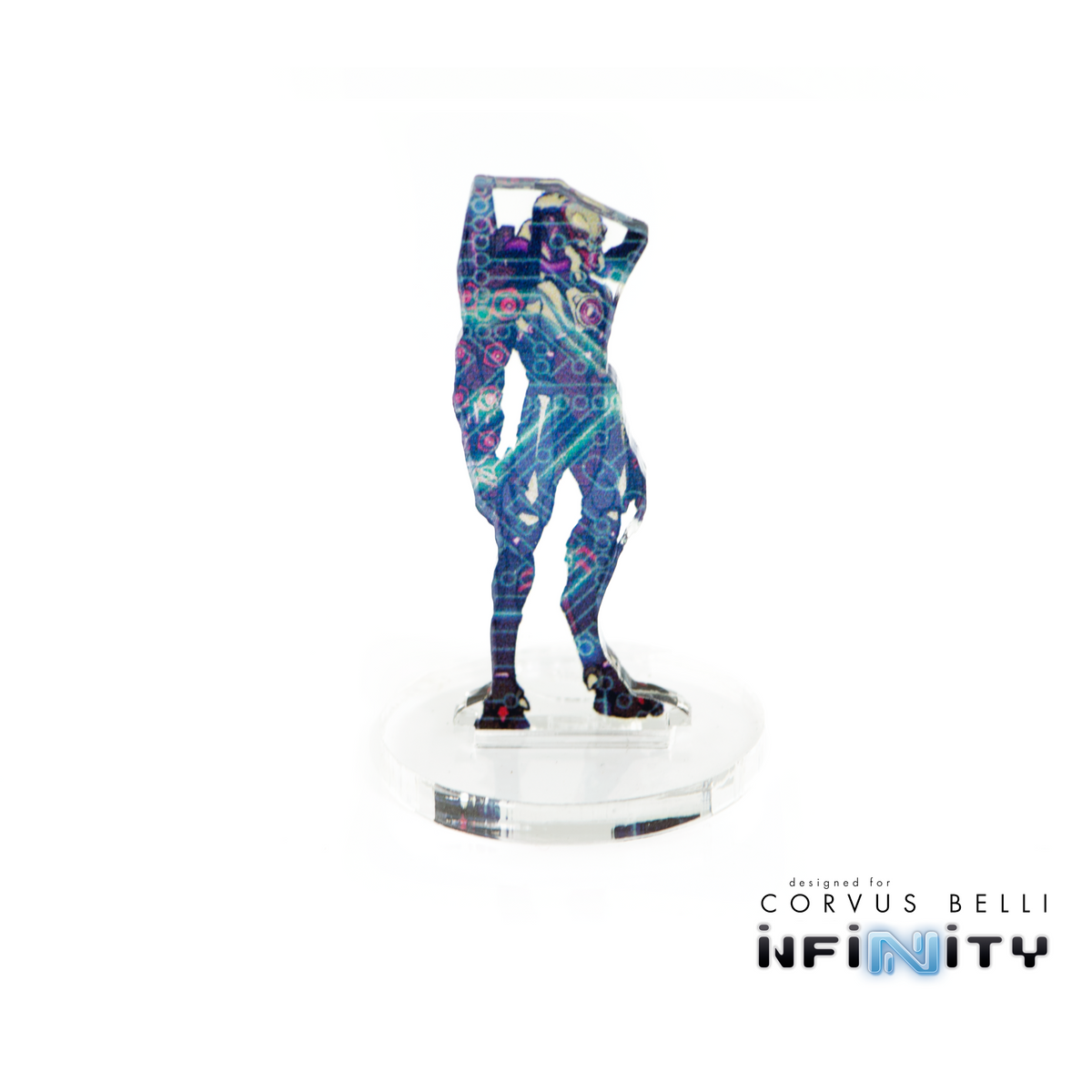 Marcadores 3D Infinity: Cadmus (Cibermáscara de 25 mm, señuelo -1)