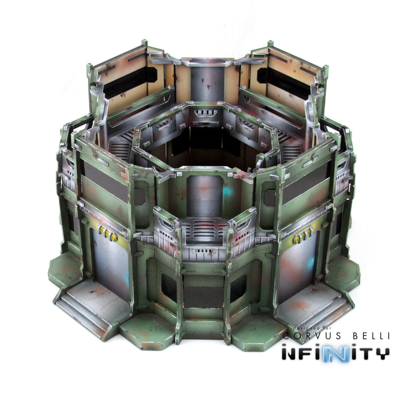 Infinity the Game terrain Comanche Command Bunker Platform MDF – Warsenal