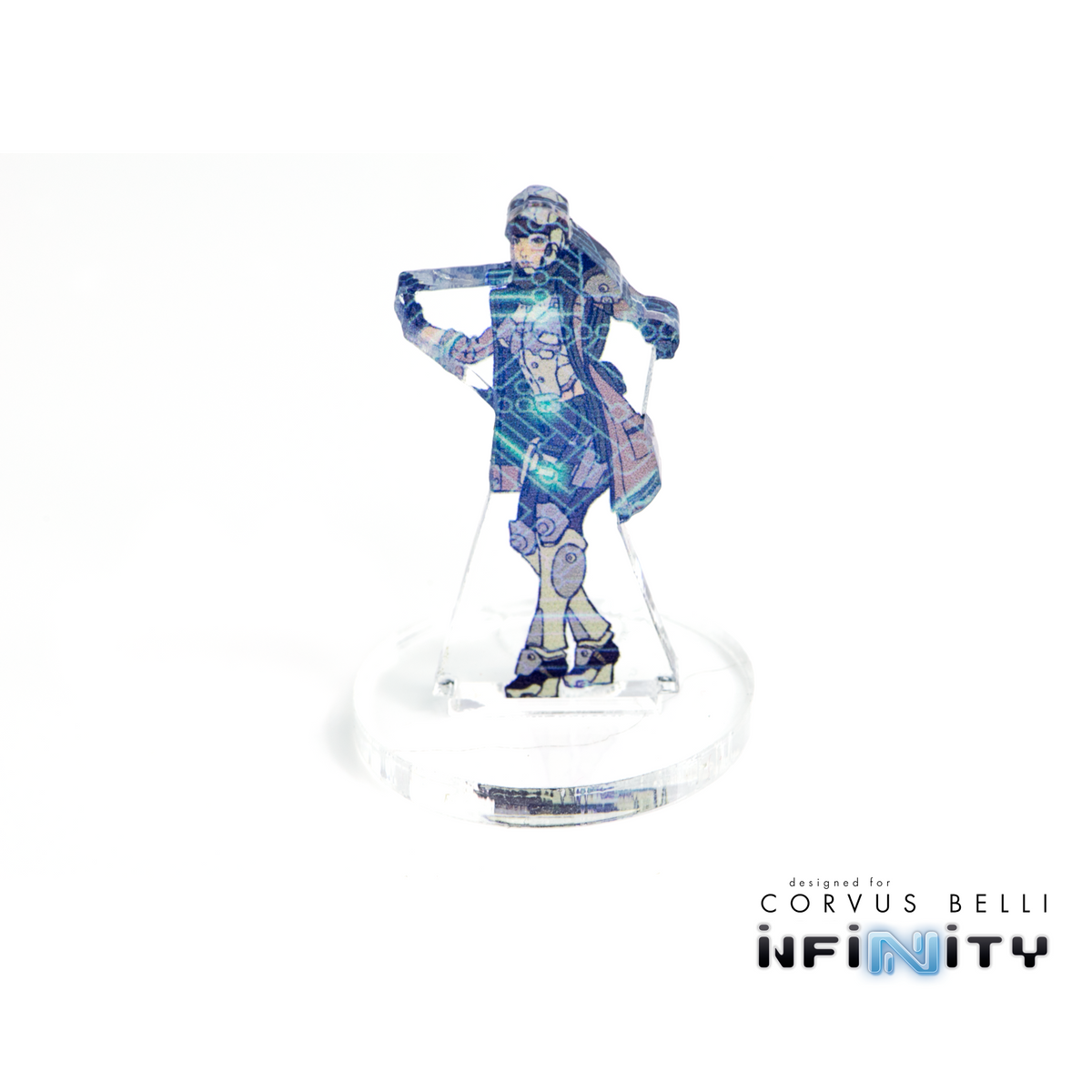 Infinity 3D Markers: Hassassin Govads (25mm Cybermask)