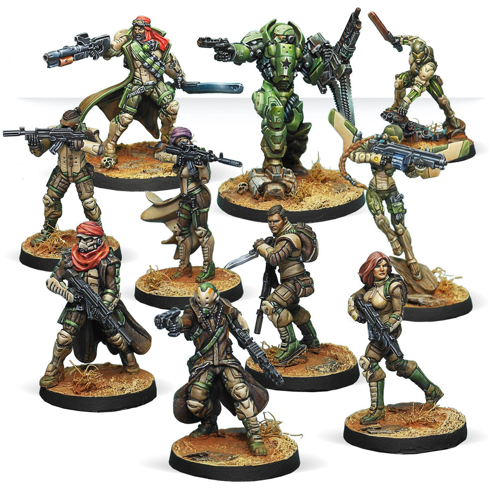 Armée Haqqislam Infinity Corvus Belli – Figs Peintes Pro