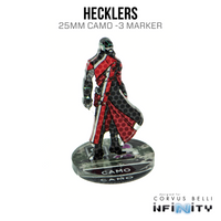 Infinity 3D Markers: Hecklers (25mm Camo -3)