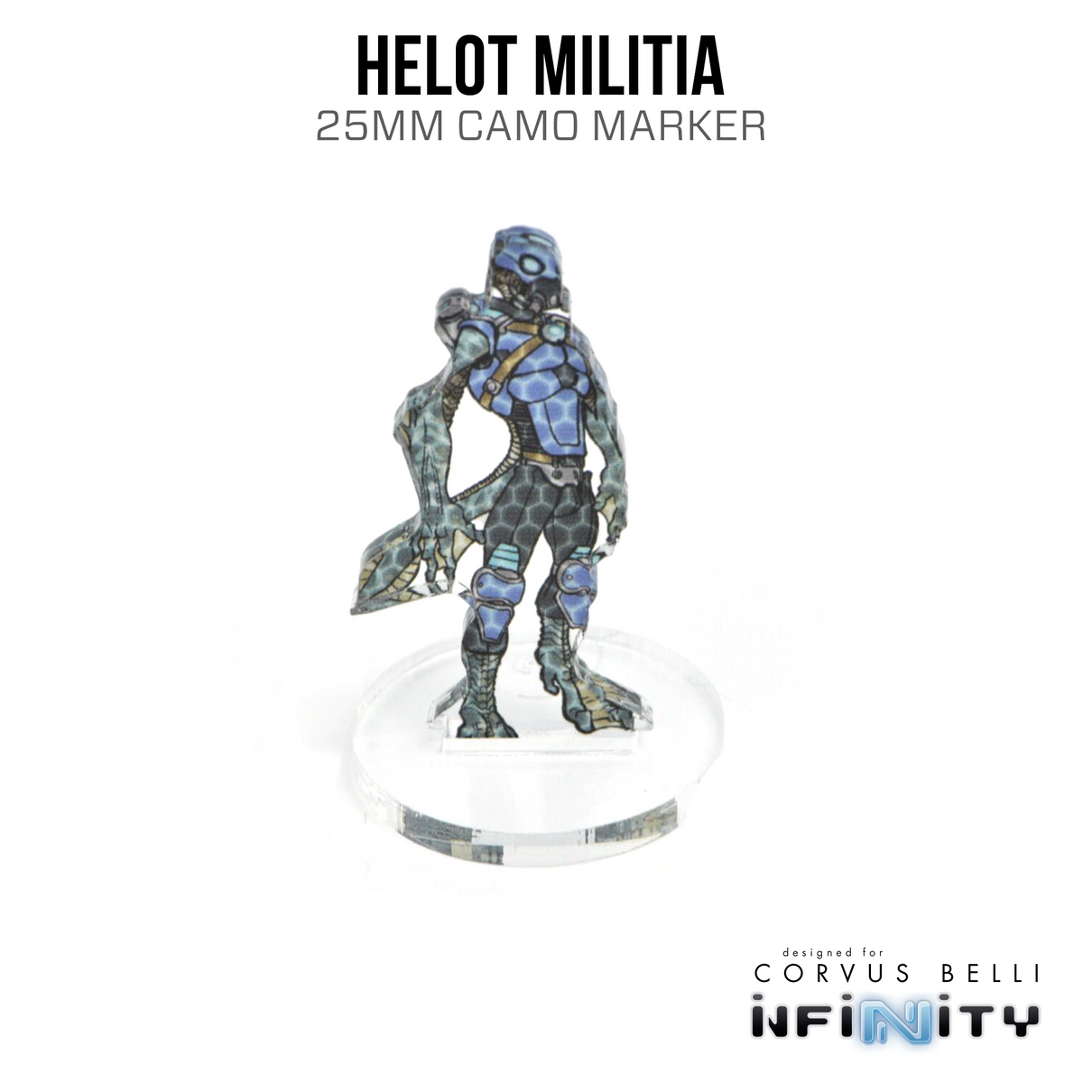 Marcadores Infinity 3D: Helots (camuflaje de 25 mm -3, señuelo -1)