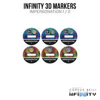 Marcadores Infinity 3D: Speculo Killer (2x 25 mm Suplantación)