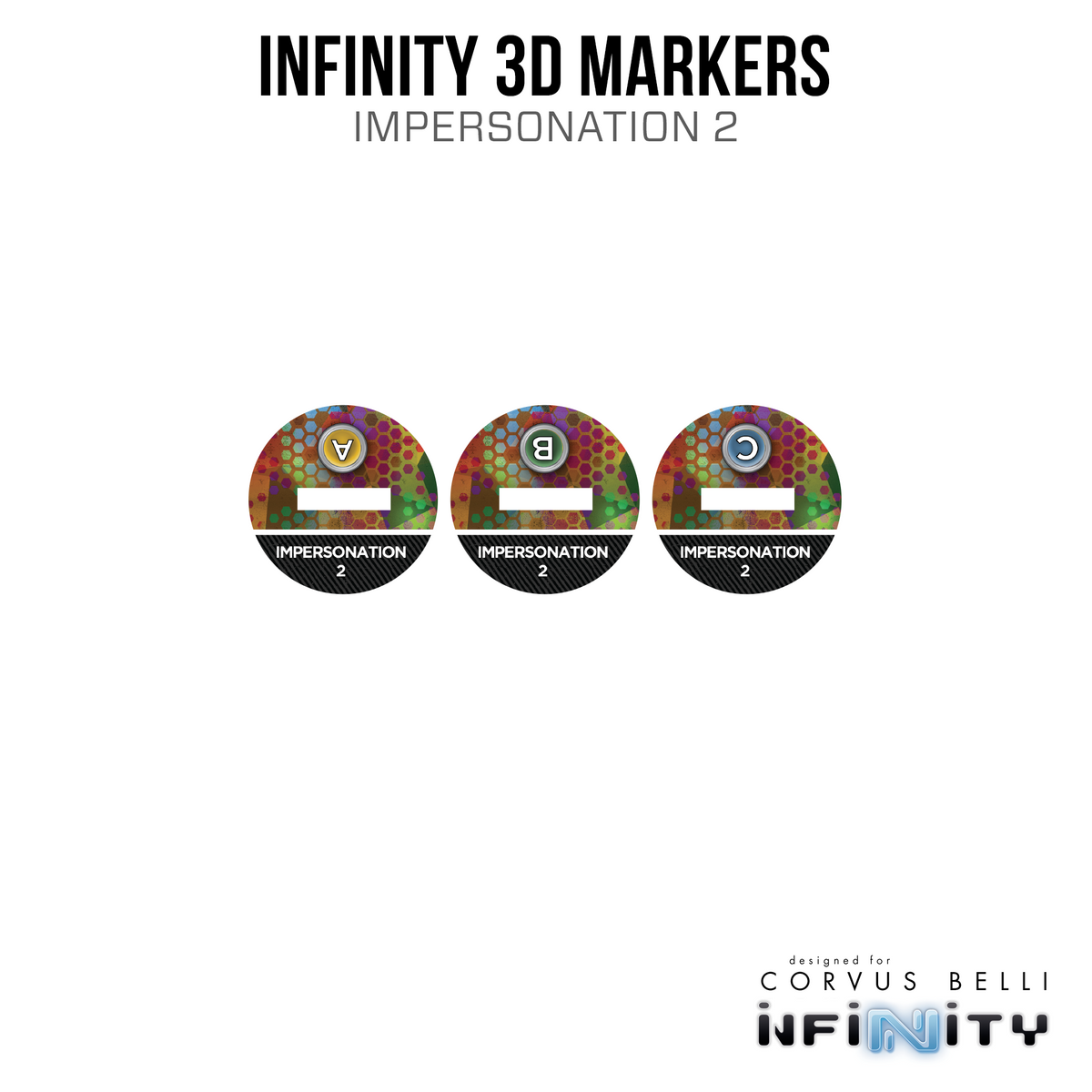 Infinity 3D Markers: Greif Operators (Combined) (25mm Impersonation-2)