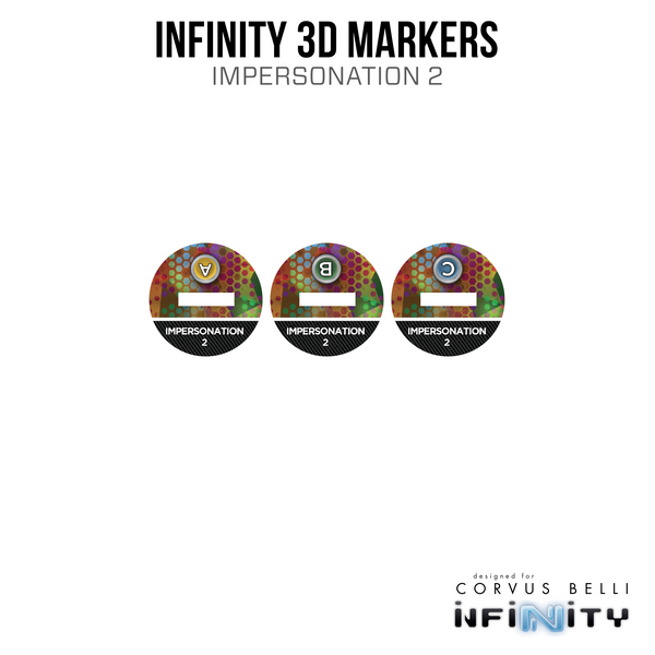 Marcadores 3D Infinity: Operadores Greif (Tohaa) (Suplantación de 25 mm-2)