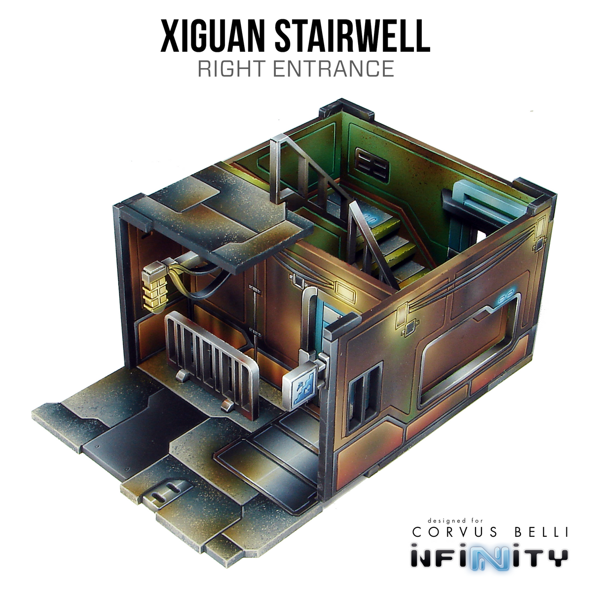 Xiguan Stacks - Stairwell Builder