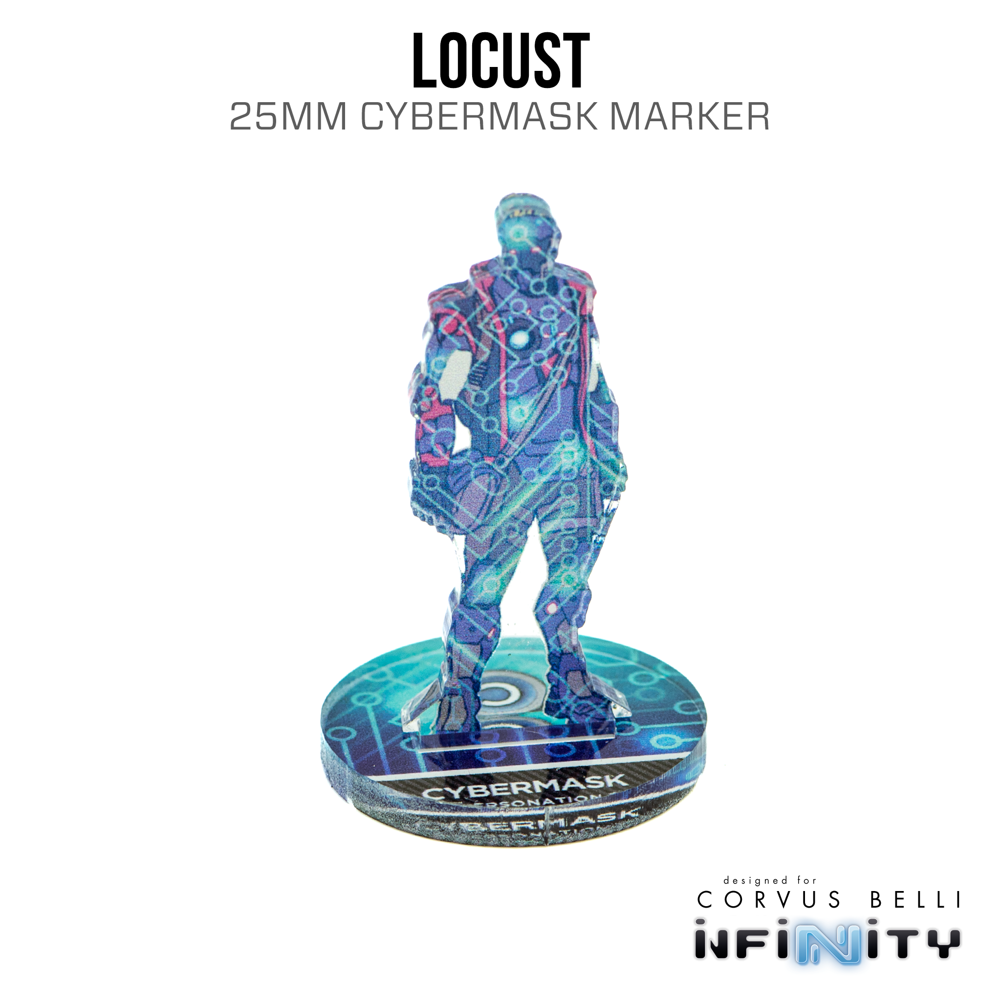 Infinity 3D Markers: Locust (25mm Cybermask) – Warsenal