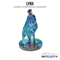 Marcadores 3D Infinity: Lynx (Cibermáscara de 25 mm)
