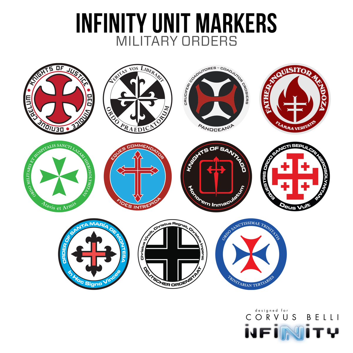 Military Orders Unit Marker Pack