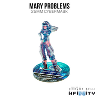 Infinity 3D Markers: Mary Problems (25mm Cybermask)