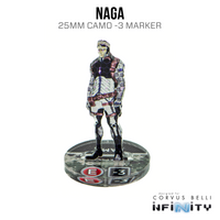 Marcadores 3D Infinity: Naga (camuflaje de 25 mm -3)