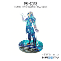 Infinity 3D Markers: PSI-Cops (25mm Cybermask)