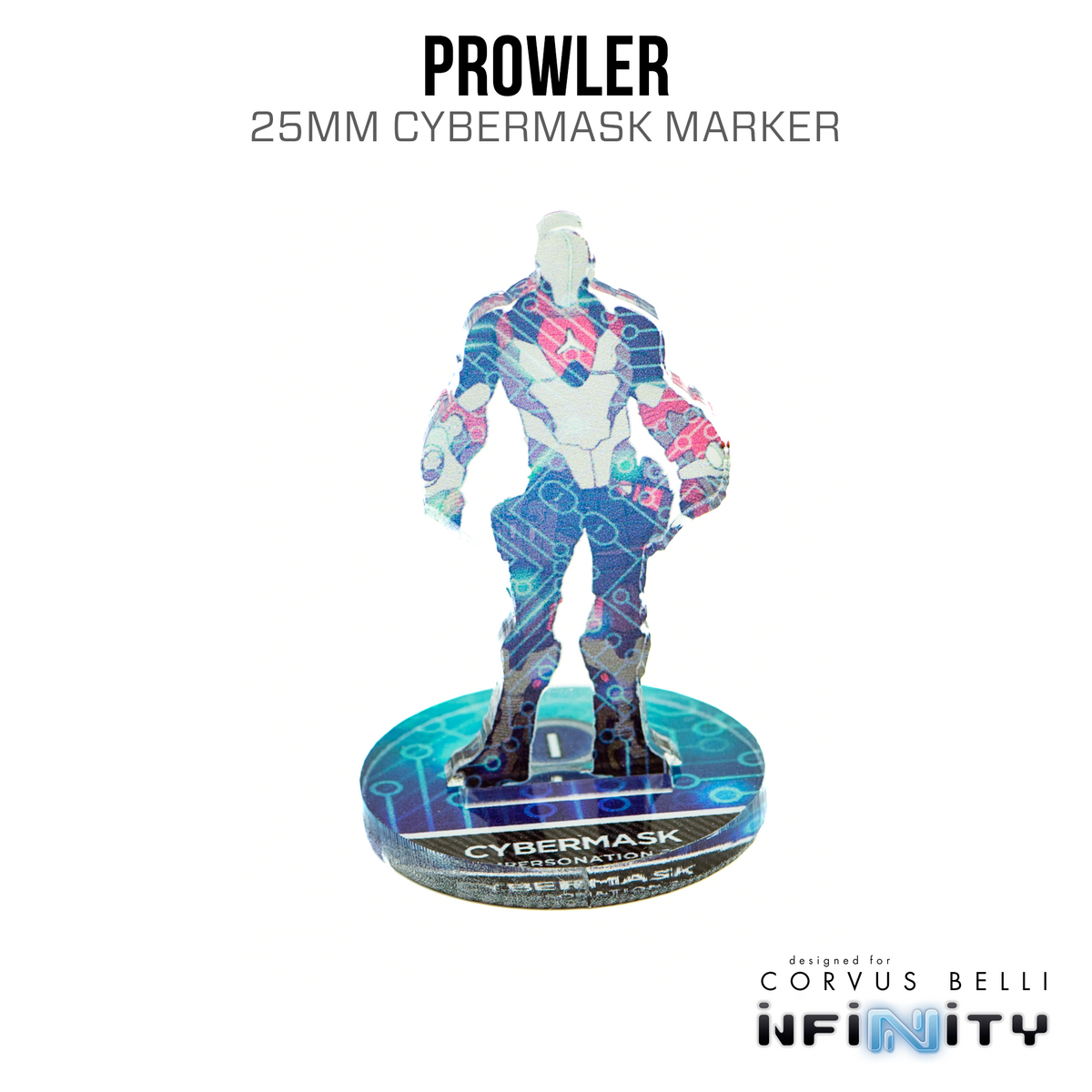 Marcadores 3D Infinity: Prowler (Cibermáscara de 25 mm)