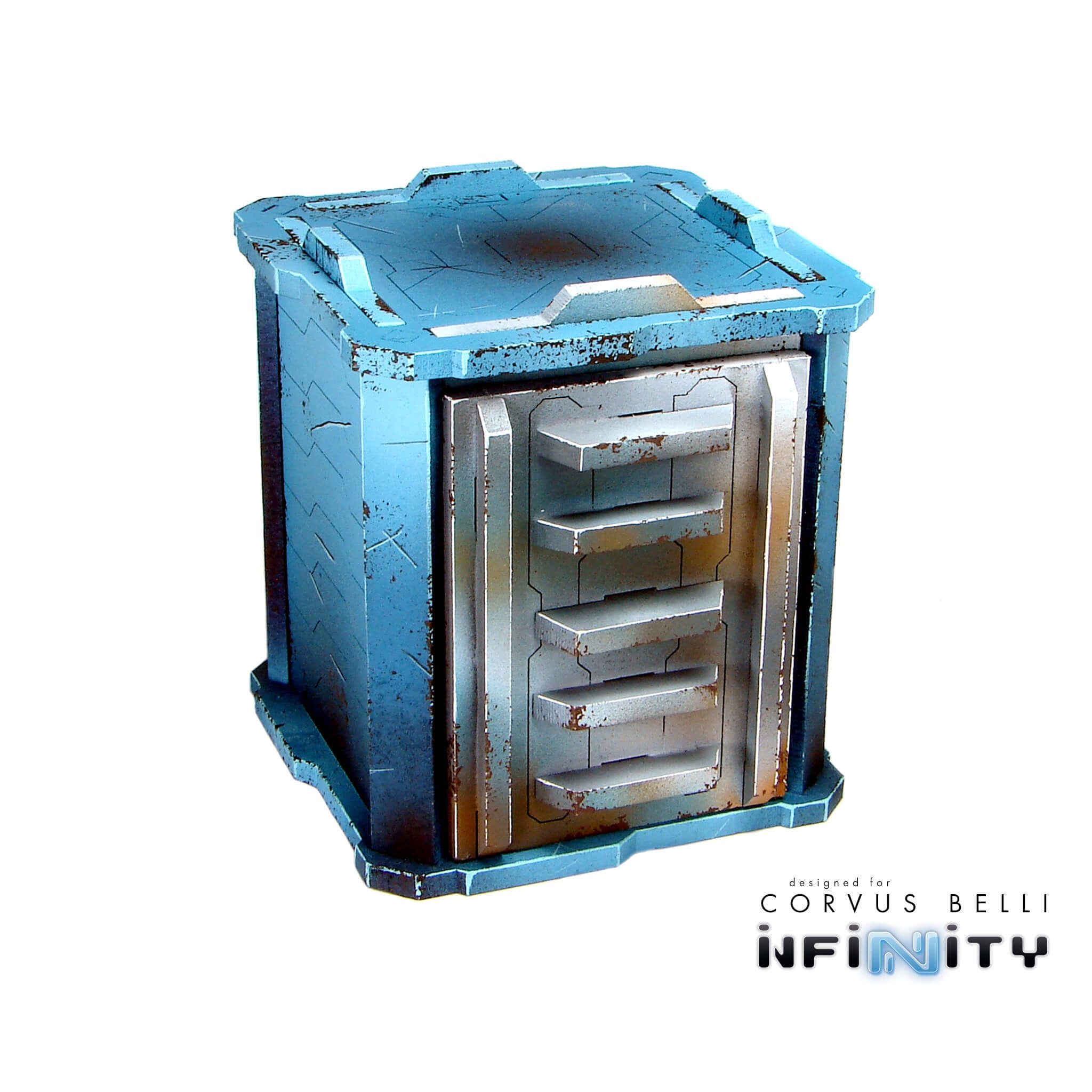 Infinity the Game terrain Shipping Container Ladder MDF – Warsenal