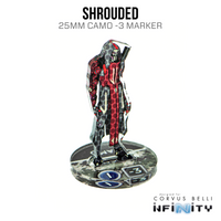 Infinity 3D Markers: Shrouded (25mm Camo -3)
