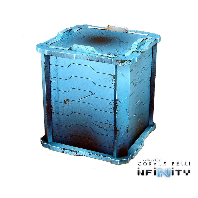 Infinity the Game Small Shipping Containers MDF – Warsenal