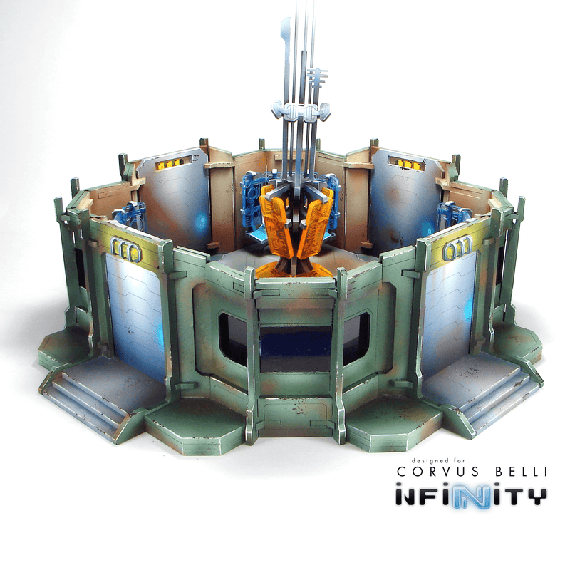 Infinity the Game terrain Command Bunker objective room MDF – Warsenal