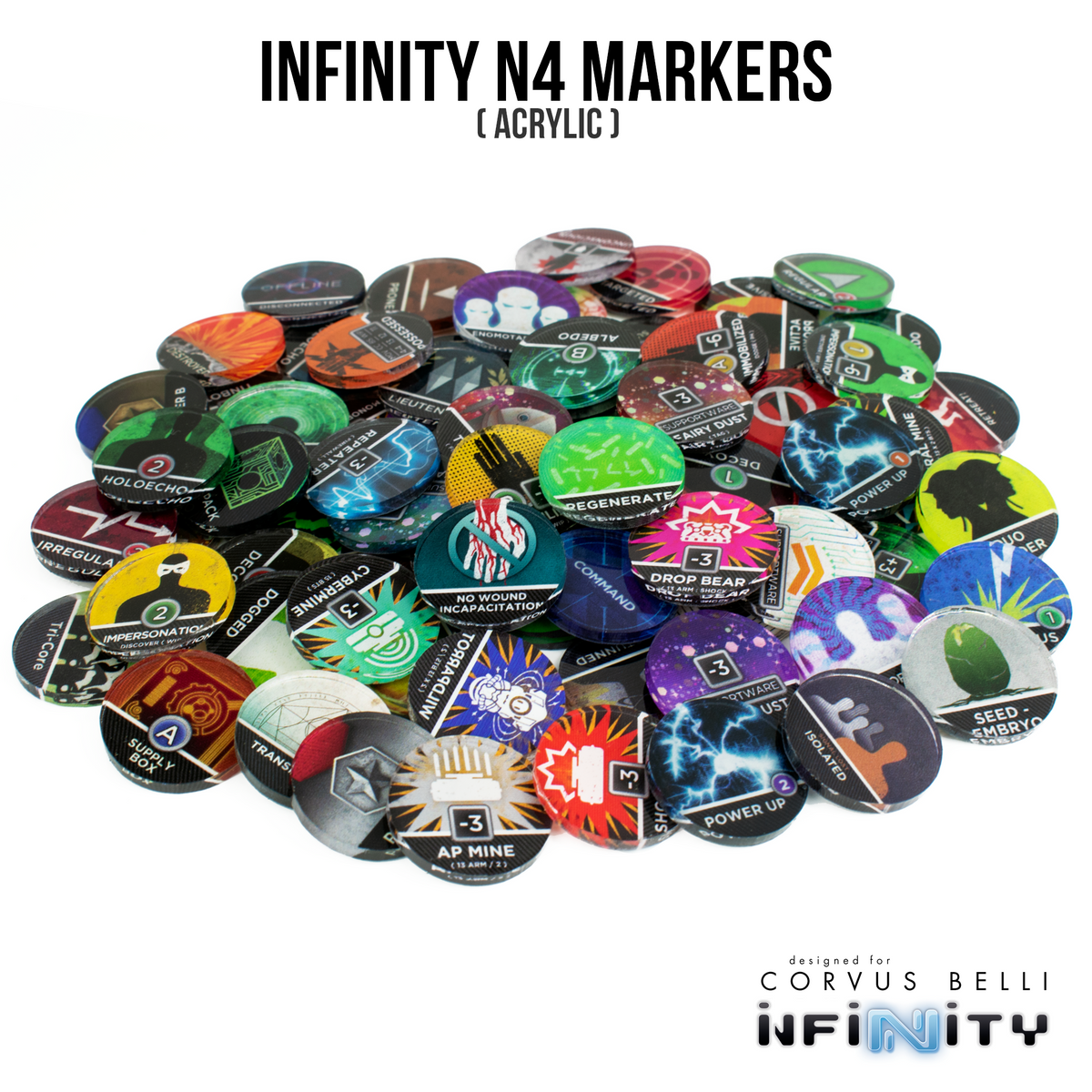Infinity N4 Acrylic Markers