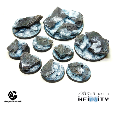 Infinity the Game Ugurat Bases resin bases Morats Combined Army – Warsenal