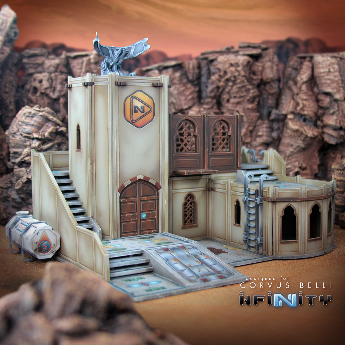 Alcazaba Warsenal Studio B bare mdf by Warsenal