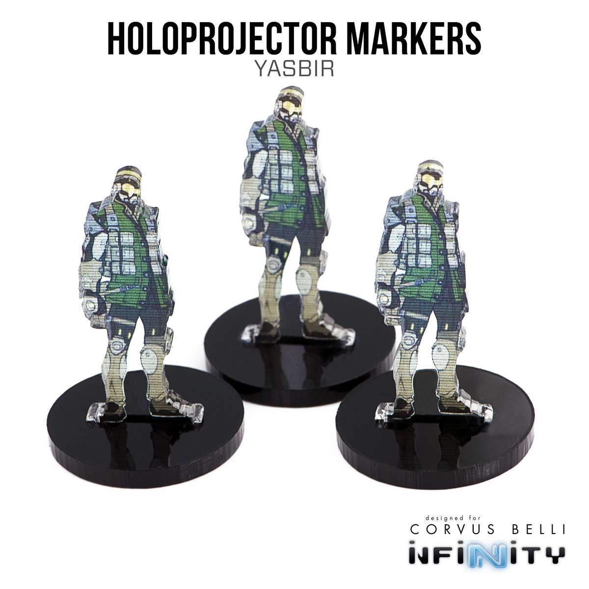 Holopyector 3D / Marcadores señuelo