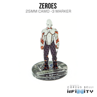 Infinity 3D Markers: Zeroes (25mm Camo -3)